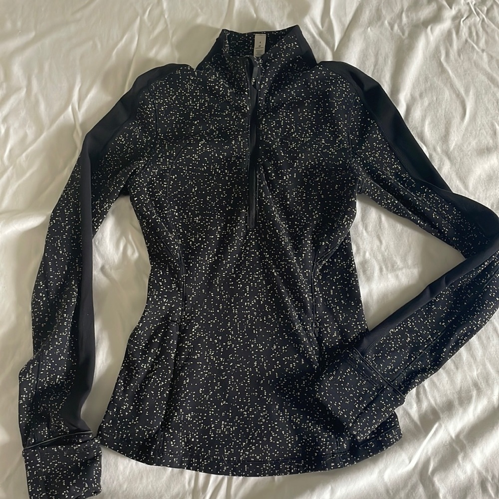 Lululemon speckled quarter zip
